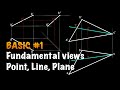 Fundamental views point line plane  basic 1