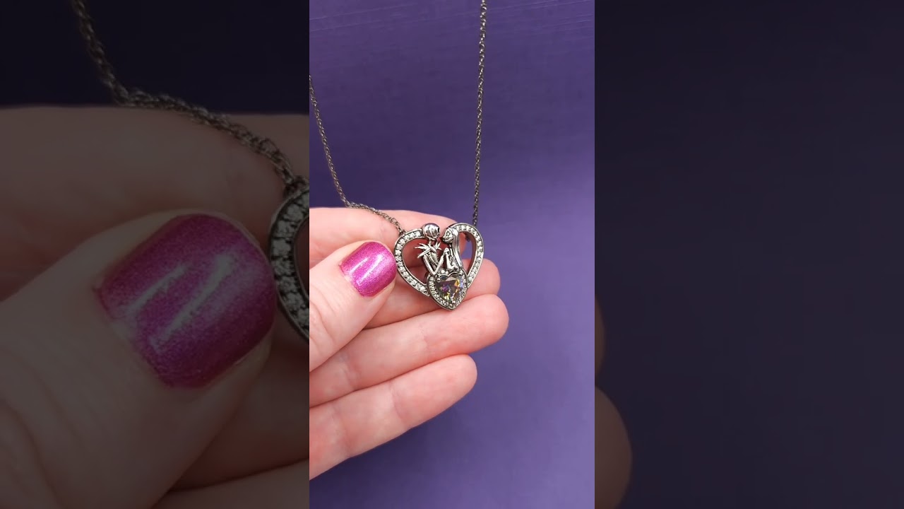 SNEAK PEEK! Disney Tim Burton's The Nightmare Before Christmas Undying Love Mystic Topaz Pendant