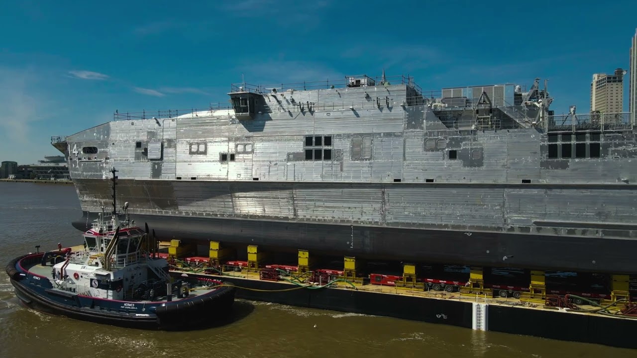 Austal USA - USNS Cody (EPF 14) Launch