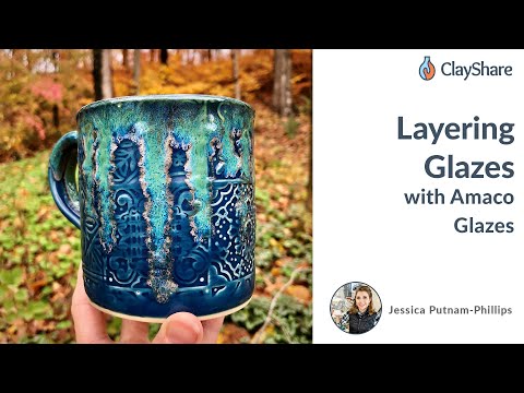 Layering Glazes with Amaco Glazes 