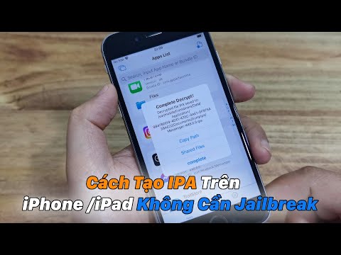 Cách Tạo File  IPA Của Ứng Dụng Không Cần Jailbreak