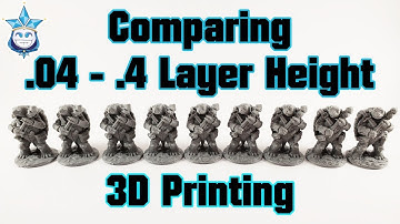 .4 Nozzle Layer Height Comparison