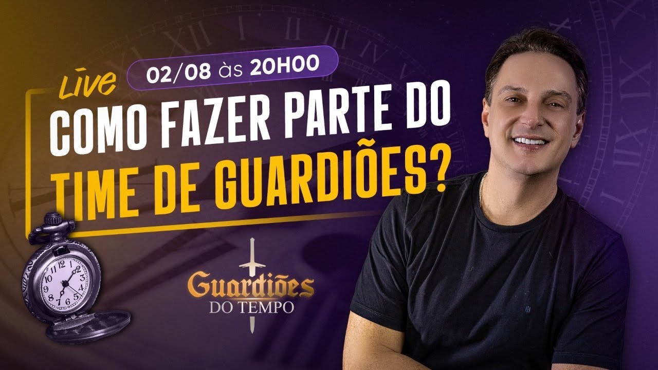 LIVE – VOCÊ PODE SER UM GUARDIÃO