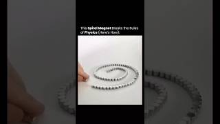 Magnet breaks laws of physics