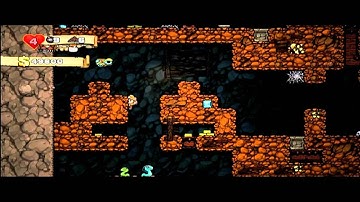 Spelunky Walkthrough: The Mines 1-4
