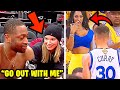 NBA Players CAUGHT FLIRTING With Fans On Live TV!