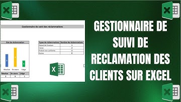 Créer un suivi de réclamation des clients sur Excel : Tutoriel complet #excel #excelpourdébutants