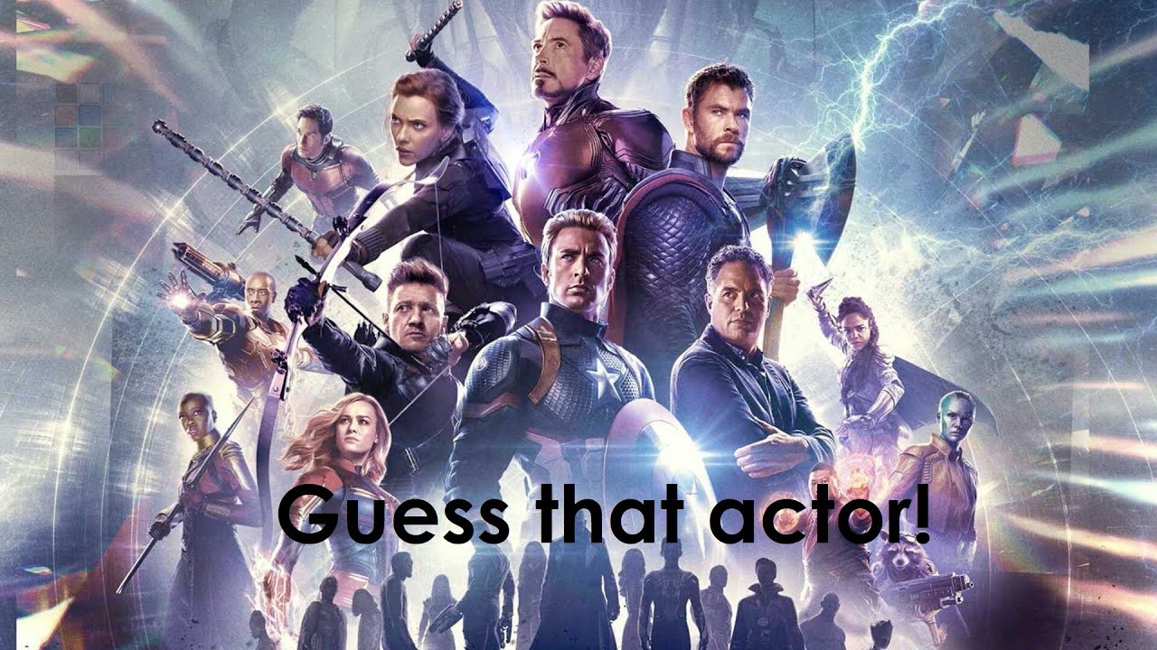 guess the marvel actor quiz