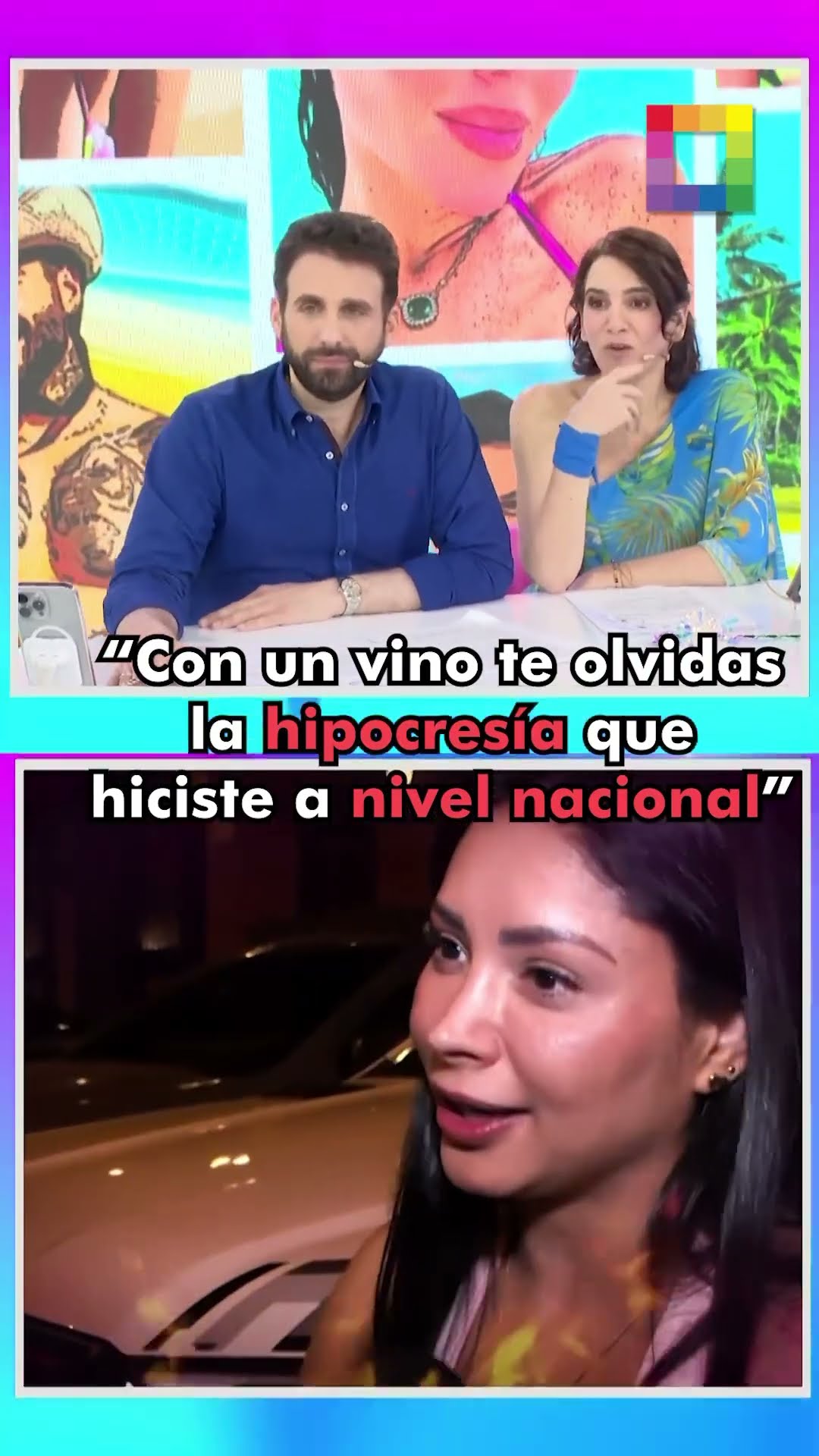 Rodrigón: “Con un vino te olvidas la hipocresía que hiciste a nivel nacional”.#AmorYFuego