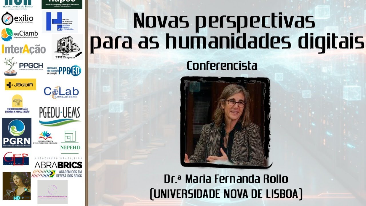 Conferência: "Novas perspectivas para as humanidades digitais".