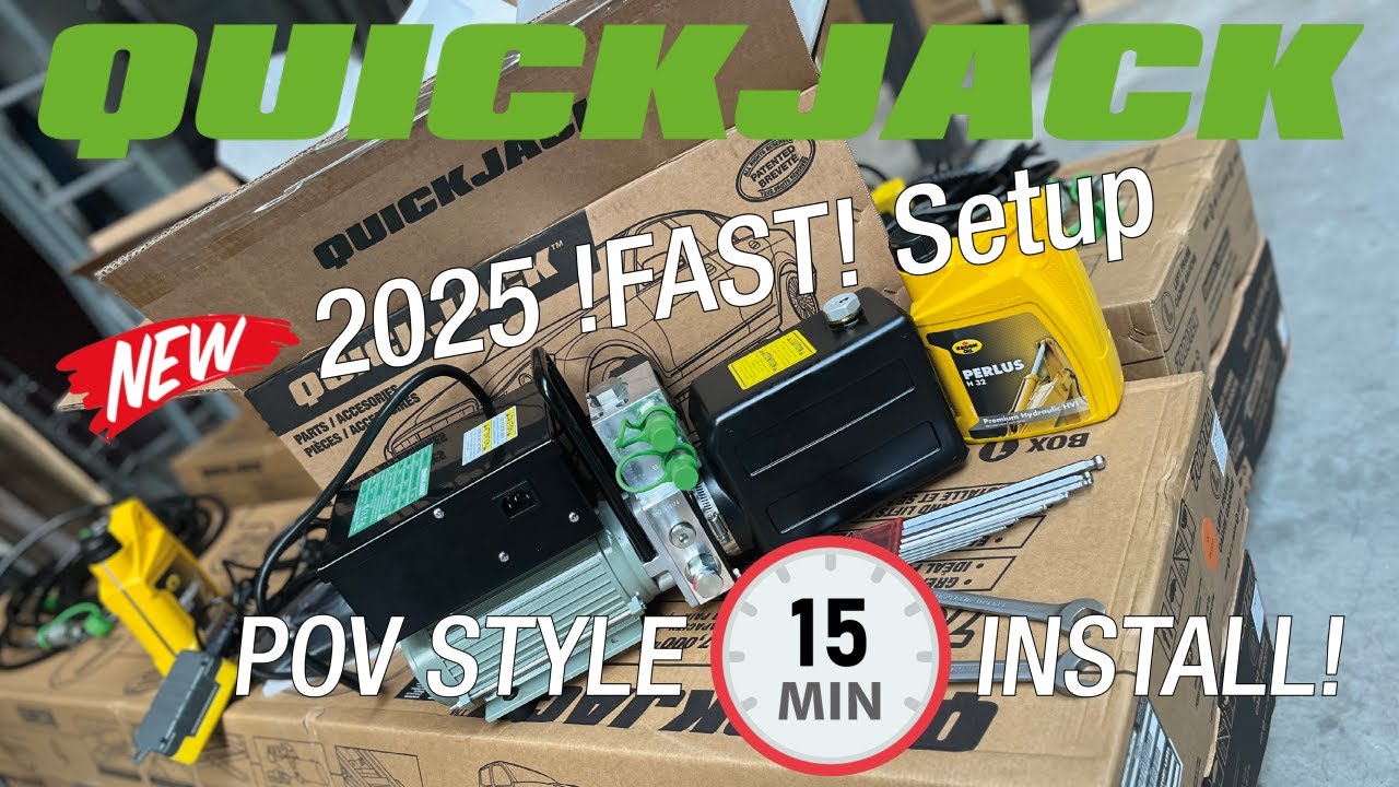 NEW 2025 QUICKJACK 15-MINUTE INSTALLATION / SETUP - POV STYLE