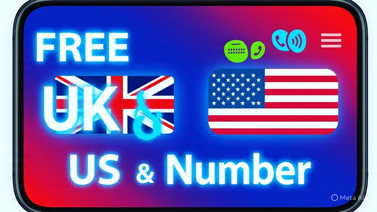 Как получить БЕСПЛАТНЫЕ номера телефонов в США и Великобритании (рабочее руководство 2025 г.)