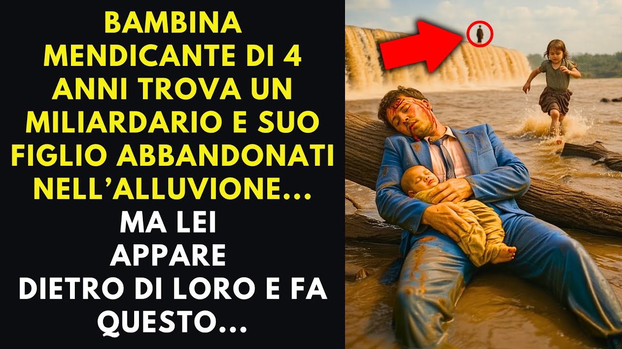 BAMBINA MENDICANTE DI 4 ANNI TROVA MILIARDARIO E FIGLIO ABBANDONATI ...