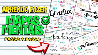 COMO FAZER UM MAPA MENTAL RÁPIDO E FÁCIL | À mão e online | @relstudy