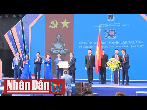 Video 50 năm thành lập trường ĐH Sư phạm Nghệ thuật Trung... - youtube