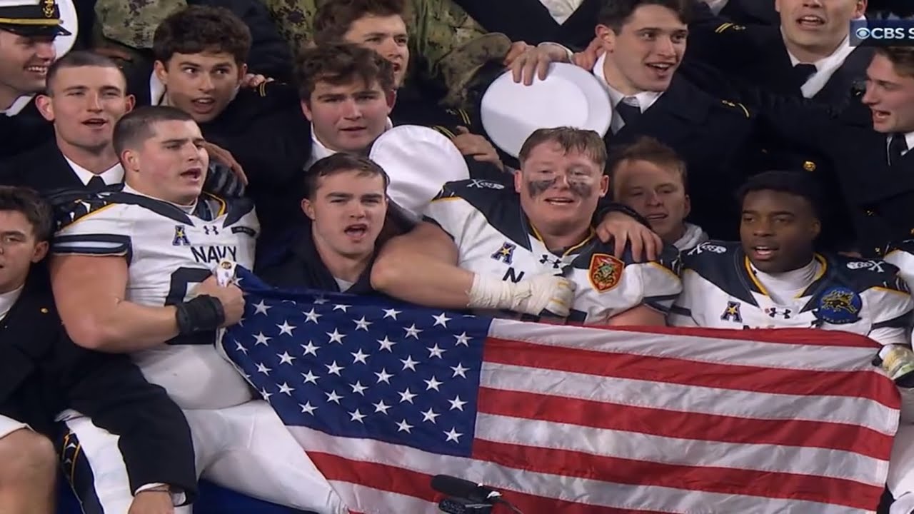 Navy Blue and Gold After 125.Army -Navy Game 