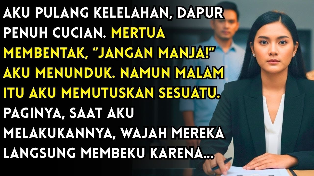 DIANGGAP PEMBANTU OLEH MERTUA, TAK ADA YANG TAHU AKU SEDANG MENJATUHKAN MEREKA...