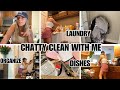 CLEAN WITH ME | CHATTY | SINGLE MOM