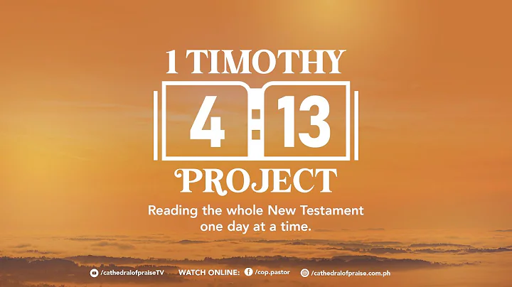 1 Timothy 4:13 Project Ep. 343 (Revelation 1:1-20 & Psalm 138:1-8) - December 9, 2025
