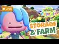 Farm Build &amp; Storage Organization 🥬 Pokemon Pokopia