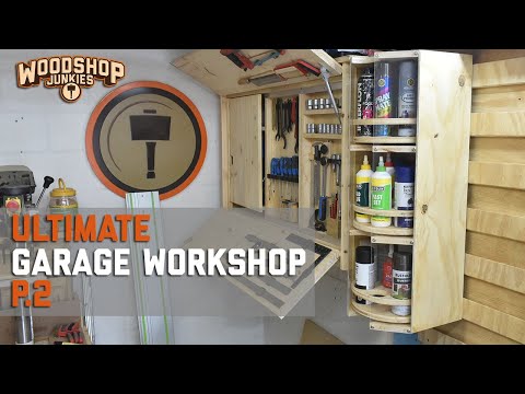 Video: Maximizing Garage Workshop Storage - Spray Paint and Chemical Cans