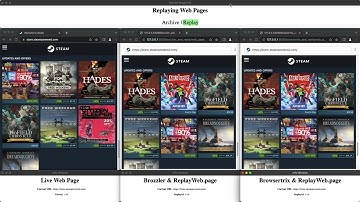 Web Archiving Speedrun With Replay Mode (2022-07-28)