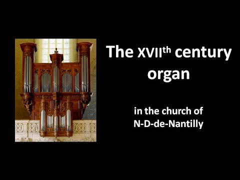 The historic organ of N-Dame-de-Nantilly - Saumur