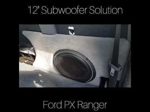Ford Ranger Subwoofer Box from AV Concept to suit our 12" Packages