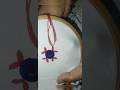 very easy embroidery designs stitchcraft #shorts #trending #viral