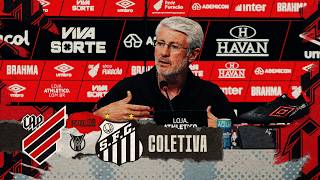 COLETIVA PÓS-JOGO | ODAIR HELLMANN | ATHLETICO 2X1 SANTOS | CAMPEONATO BRASILEIRO 2026