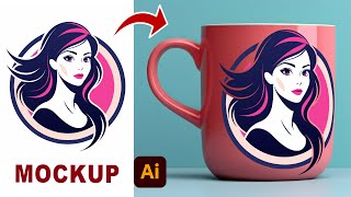 How to Create Realistic Mockups in Adobe Illustrator 2025 - Easy Step by Step Tutorial