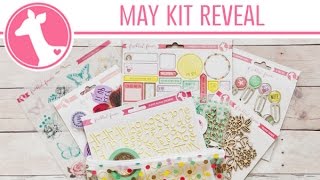 May Embellishment &amp; Planner Kit Reveal | Freckled Fawn