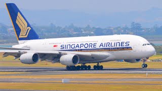 11 CLOSE UP LANDINGS &amp; TAKEOFFS | 747 A380 787 777 A330 | Auckland Airport Plane Spotting [4K]