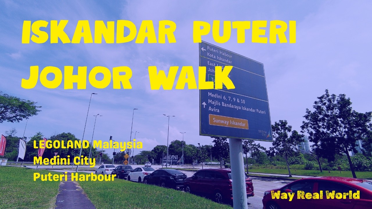 4KJohor Bahru City Walk ๐ฒ๐พ | Iskandar Adventure, LEGOLAND Malaysia, Medini City & Puteri Harbour