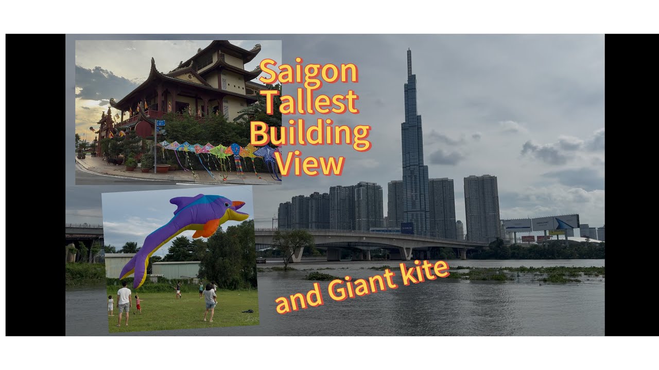 Saigon street view | Journey to Landmark 81 by Saigon River