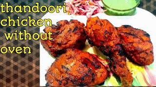 Tandoori chicken in Tamil/Chicken Tandoori without oven in Tamil with English subtitles