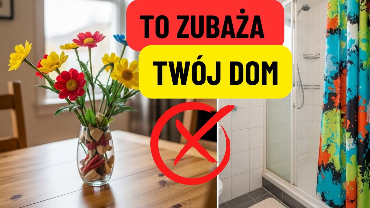 🚨 8 RZECZY, KTÓRE ZUBAŻAJĄ TWÓJ DOM (POZBĄDŹ SIĘ ICH JUŻ TERAZ!)