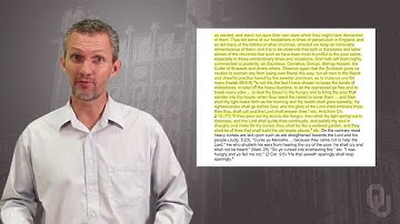 Reading and Note Taking, Writing Tutorial, American History - Robert Scafe