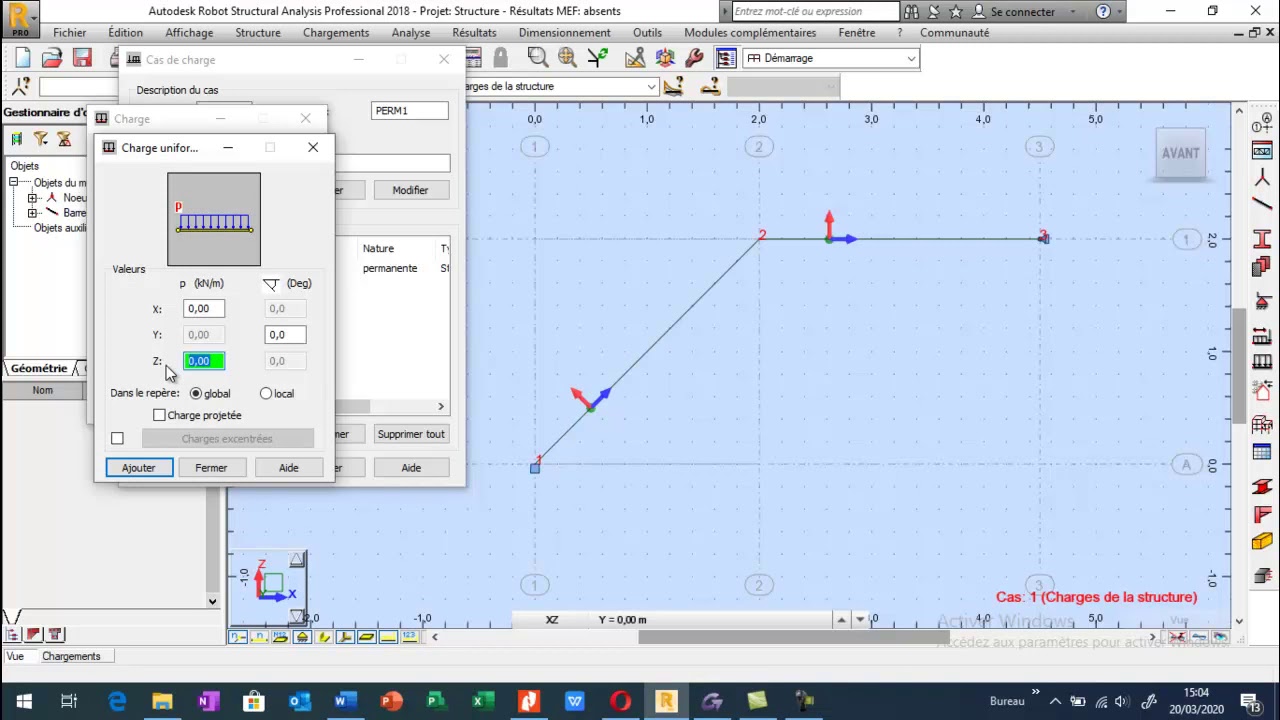 Structural Analysis Using Robot Structural Analysis 2018 - YouTube