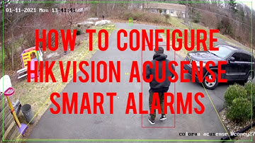 How to Configure a Hikvision Acusense Smart Event Alarm