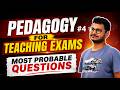 PEDAGOGY FOR TEACHING EXAMS #4 || SELECTIVE MCQs || #jt #teachingexams #tgt #cdp #pedagogy