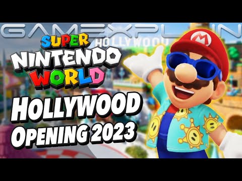 Super Nintendo World Opens Next Year 2023 @ Universal Studios Hollywood! (Happy Mar10 Day!)