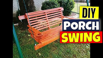 (REPOST) PORCH SWING Build You Own Backyard DIY Do It Yourself Project Maker Garage 101