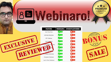 Webinaro Review 👉 Complete Demo And 🎁 Best Bonuses 🎁 For👉 [Webinaro Review]👇