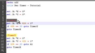 Tutorial - Batch Timer erstellen [HD]