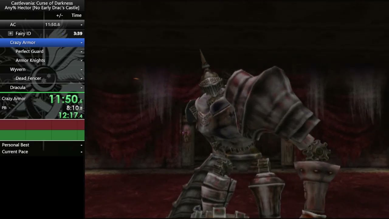 My attempt at a speedrun was going badly, so I just crashed the game because I could.