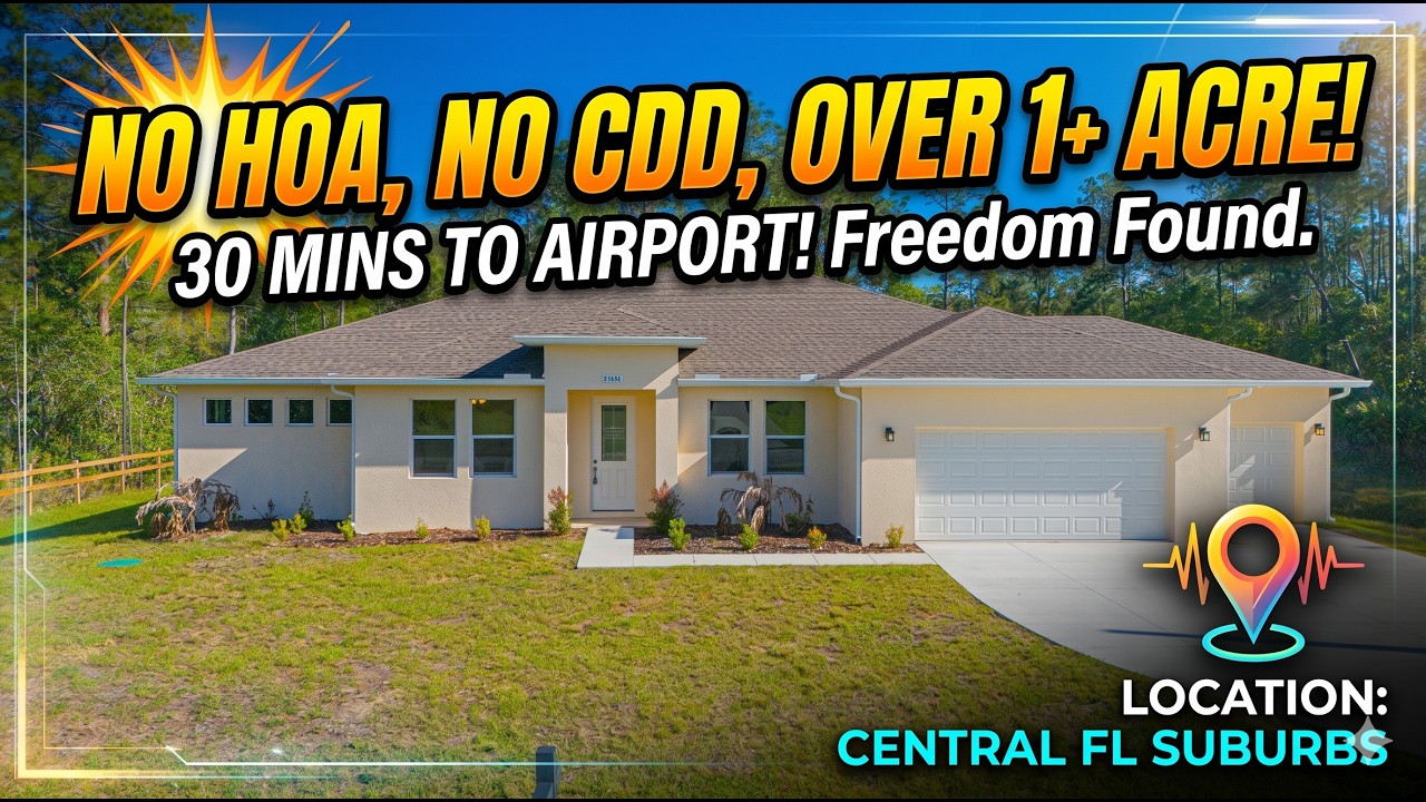 Escape HOA Fees? This Florida Home Might Be PERFECT