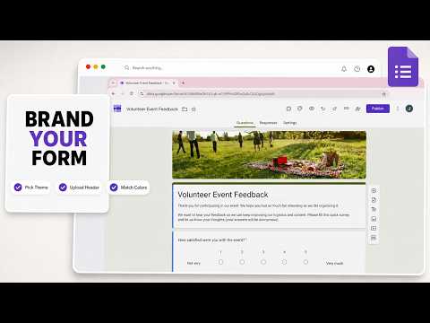 How to Change the Header Image in Google Forms (Polished Opening Visual)