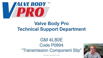 GM 4L80E "Transmission Component Slip" code P0894