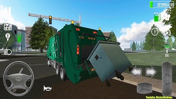 Trash Truck Simulator #2 - Android gameplay walkthrough